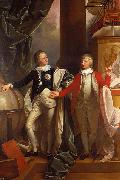 Benjamin West Willem IV van het Verenigd Koninkrijk painting